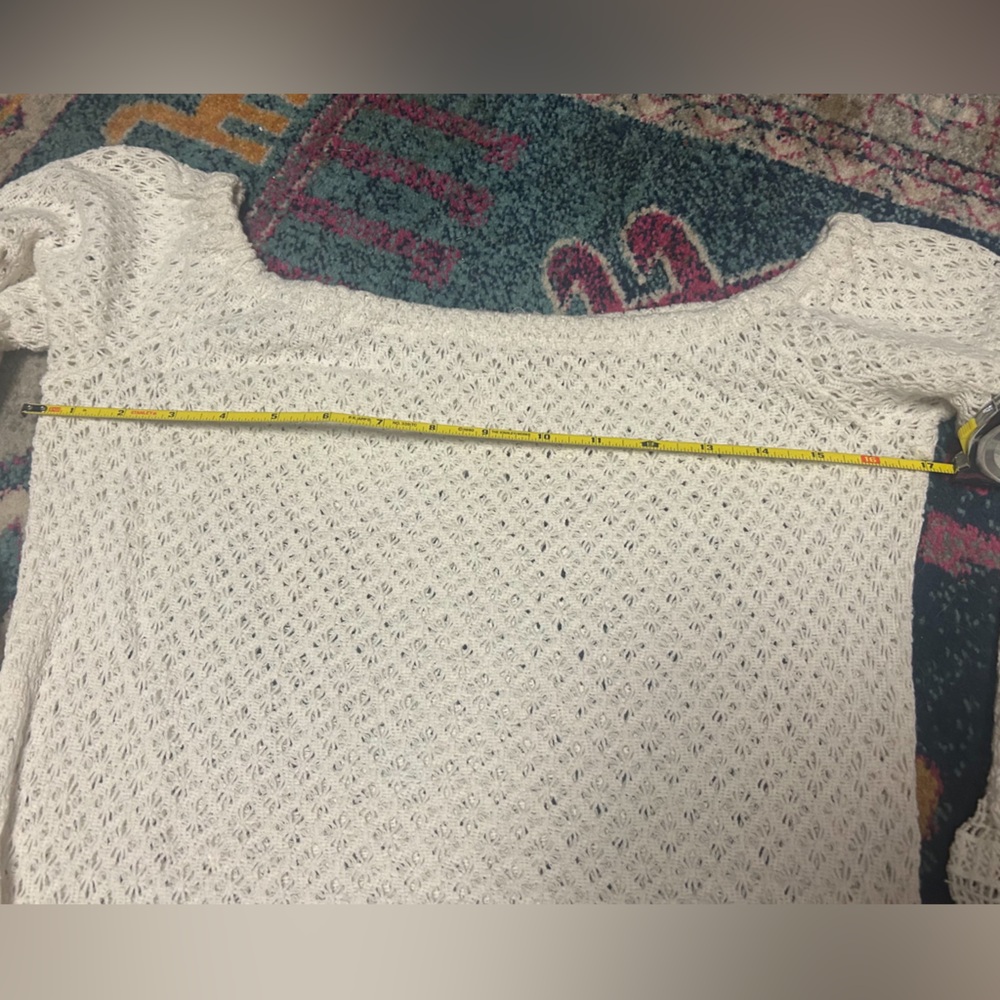 Jen’s Pirate Booty for Free People Crochet Chemical Lace Festival Top - Picture 7 of 7